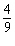 Show that 0.444... is the same as   .