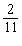 Show that 0.181818... is the same as   .