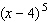 Use the binomial formula to expand the following.   A)    B)    C)    D)    E)   