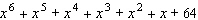 Use the binomial formula to expand the following.   A)    B)    C)    D)    E)   