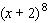 Write the first four terms in the expansion of the following.   A)    B)    C)    D)    E)   