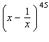 Write the first three terms of the expansion of   . A)    B)    C)    D)    E)   