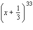 Write the first four terms in the expansion of the following.  