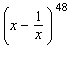 Write the first three terms of the expansion of   .