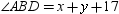 Given A - B - C and m   while m   , it follows that: A)    B)    C)    D) None of These