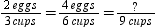 What does the question mark represent in this extended proportion?  