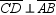 The figure shows right triangle ABC with   . Also,   . Where   ,   ,   ,   , and   , what reason allows you to conclude that   ?