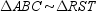 Given that   , what angle of   is congruent to   of   ?
