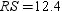 In isosceles triangle RST ,   . If   , find the length of   .