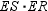 For a given circle, tangent   is drawn from external point E so that point T is the point of tangency. Where E - R - S , secant   intersects that circle at points R and S . Find an expression that is equivalent to   .