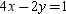 Find the point of intersection for the lines whose equations are   and   . A)    B)    C)    D)   