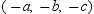 For any point    in Cartesian space, explain why the point    is the  point of symmetry with respect to the origin.