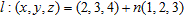 Explain why the lines decribed below are parallel.             and  