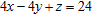 Determine the value of  a so that the point   lies on the plane   . A) 4 B) 5.5 C) 7 D) 10
