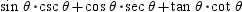 For any angle measure   (where   ° and   ° ) , find the value of the expression   . A) 1 B) 2 C) 3 D) None of These