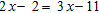 Solve the equation and check. x = __________