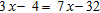 Solve the equation and check. x = __________