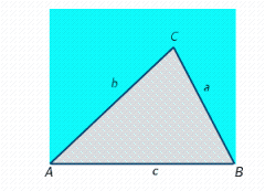 Solve the triangle given below. Do not round results during calculations. (For answers, round lengths to three significant digits and angles to the nearest tenth of a degree) . A = 110.2°, a = 1,420 ft, b = 1,130 ft   A)  B = 21.5°, C = 48.3°, c = 441 ft B)  B = 48.3°, C = 21.5°, c = 441 ft C)  B = 48.3°, C = 21.5°, c = 554 ft D)  B = 21.5°, C = 48.3°, c = 554 ft E)  No solution.