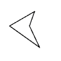 Name the polygon.   A)  quadrilateral B)  hexagon C)  triangle D)  nanogon E)  pentagon