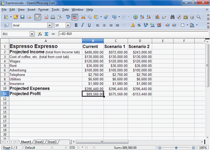   As shown in the accompanying figure a ____ is a grid of columns and rows. A)  database B)  task manager C)  worksheet D)  diagnostic application
