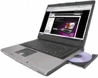   The most popular type of mobile computer is the ____________________ computer like the one shown in the accompanying figure.