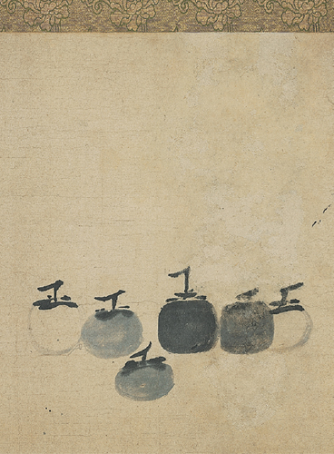 ​   Mu Qi's Six Persimmons emphasizes what aspect of life? A) The importance of food B) The beauty of fruit C) Meditation and simplicity D) The keys to regularity