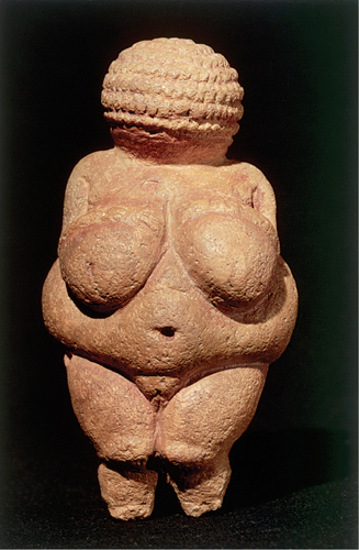 <strong>​   What is the Venus of Willendorf a statue of?</strong> A)Venus de Milo B)A pregnant Venus C)The Paleolithic goddess of love D)An anonymous fertile woman <div style=padding-top: 35px> 
