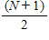 The median location is defined as A)    B)    C)  p(X<sub>i</sub> =mode)  > p(X<sub>j</sub> =any other score)  D)  the average score