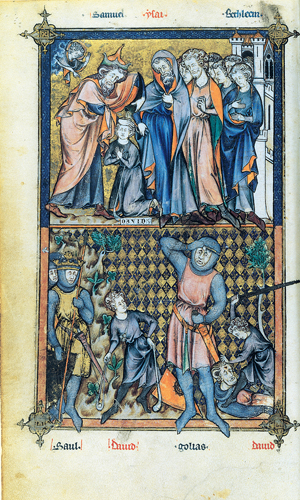 <strong> What is the name of the artist who painted this image?</strong> A) Naumburg Master B) Master Honoré C) Andrew Lock D) Philippe le Bel