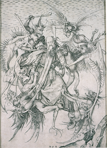 <strong> What method was used to produce this artwork?</strong> A) Manuscript illumination B) Etching C) Engraving D) Woodcut