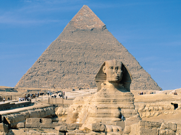 <strong> Where did the stone for this monument come from?</strong> A) Abu Simbel B) Thebes C) The Gizeh plateau D) Luxor