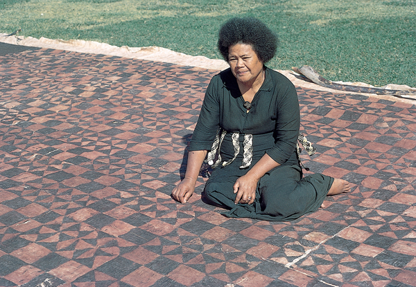 ​   Which of the following is NOT one of the steps in the production of decorated barkcloth (ngatu) ? A)  Dyeing B)  Heating C)  Painting D)  Felting
