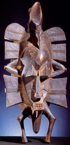 <strong> Who was not permitted to wear this Senufo Beautiful Lady mask?</strong> A) Men B) Priests C) Uninitiated youths D) Women