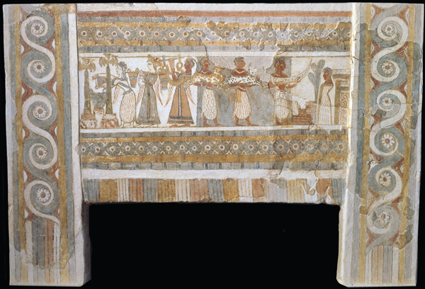 ​   What function did this object serve? A)  Throne B)  Fireplace C)  Storage D)  Burial