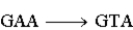 When a mutation makes the following change in the DNA sequence:   the result is a A)  silent mutation. B)  missense with little or no effect. C)  missense with possibly significant effects. D)  nonsense mutation.