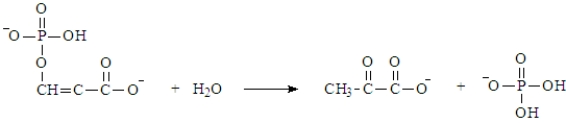 The following reaction is used to generate ATP.   This reaction is: A)  exothermic. B)  produces more than 7.3 kcal/mol. C)  both exothermic and produces more than 7.3 kcal/mol.