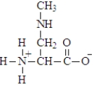 The amino acid shown below maybe associated with ALS (Lou Gehrig's disease)  and Parkinson's disease.   Which of the following is the form of this amino acid at a physiological pH? A)    B)    C)    D)    E)  None of these