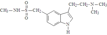 Imitrexwas developed in the late 1980's and is used in the treatment of migraine. The active ingredient is shown below.   The substance would be classified as a(n) : A)  phenethylamine B)  tryptamine C)  alkaloid D)  a and c E)  b and c