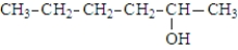 The correct structure for 3-hexanol is shown below.  