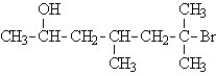 Consider the structure shown below.   Circle the chiral carbon atom(s).