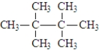 The structure for 2,2,3,3-tetramethylbutane is:  