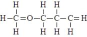 In the compound shown below, which atoms, if any, do not form the correct number of covalent bonds?   A)  H B)  O C)  C D)  H and C E)  C and O F)  H, C and O