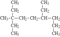 Give the IUPAC name for the following   A)  3,6-diethyl 3-methylnonane B)  2,2,5,6-tetraethylhexane C)  2,2,5-triethyloctane D)  none are correct