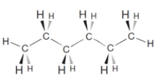 What is the molecular formula for the following substance?  