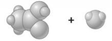 Consider the image which depicts the reaction between CH<sub>3</sub>COOH and H<sub>2</sub>O. Reactants: Products:     If the composition of the equilibrium mixture is as represented below   CH<sub>3</sub>COOH is classified as A)  strong electrolyte B)  weak electrolyte C)  nonelectrolyte
