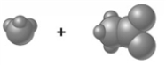 Consider the image which depicts the reaction between CH<sub>3</sub>COOH and H<sub>2</sub>O. Reactants: Products:     If the composition of the equilibrium mixture is as represented below   CH<sub>3</sub>COOH is classified as A)  strong electrolyte B)  weak electrolyte C)  nonelectrolyte