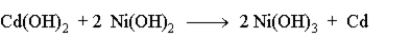 When a nickel-cadmium battery is recharged, the following reaction occurs. What mass in grams of nickel(II) hydroxide is consumed if 2.40 g of Cd is produced?  