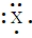Enter the chemical symbol of the element in the blank. An element in period 3 has the Lewis structure:   X should be replaced with what chemical symbol? Chemical symbol:_____________________.