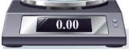 Consider the two images below showing the readout on two balances.     A B Which balance should be able to produce more precise measurements? A)  A B)  B C)  The accuracy cannot be determined.