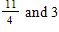 <strong>In which of these pairs of numbers is 2.25 larger than the first number but smaller than the second number?</strong> A)1 and 2 B)2 and C) D)